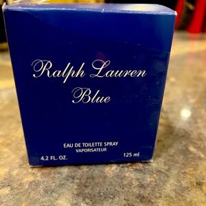 Ralph Lauren blue, women’s perfume.